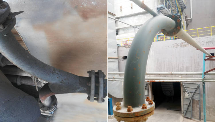 BG大游中国官方网站牌耐磨陶瓷输灰管道的成功案例