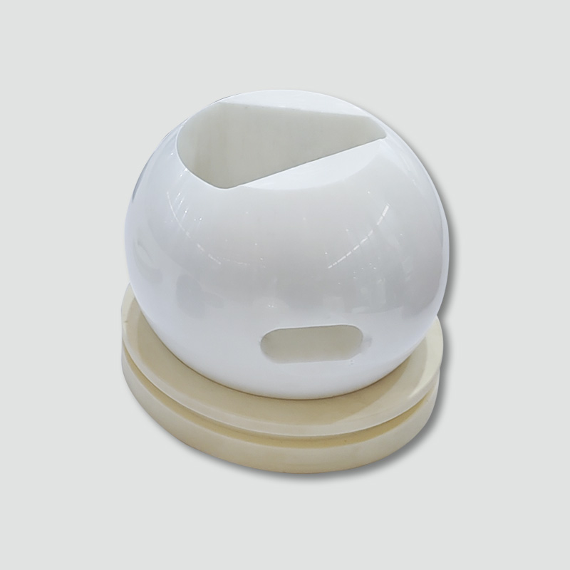 V形陶瓷球阀芯_V型陶瓷调节球阀