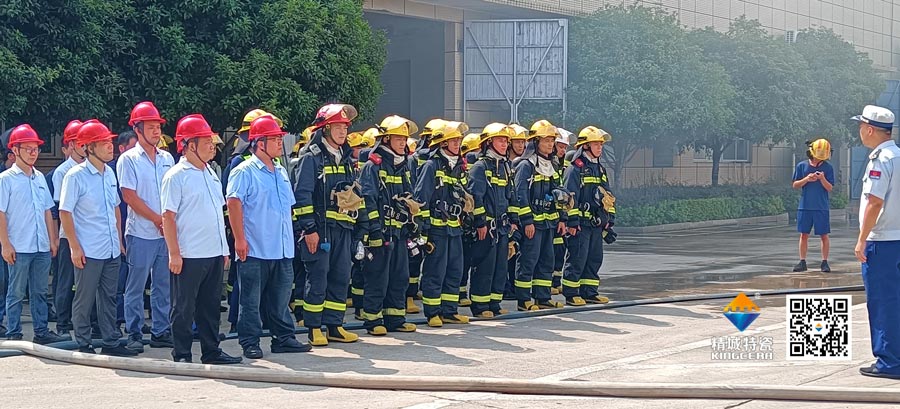 BG大游中国官方网站积极配合消防联合演练，共筑安全生产防线